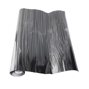 Película negra para automóvil 5D fibra de carbono película para envolver automóviles fibra de carbono pegatina para automóvil DQYO - Imagen 1 de 12