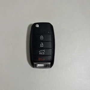 OEM KIA SOUL flip keyless remote fob transmitter FCC: OSLOKA-875T UNCUT KEY - Picture 1 of 6