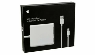 Apple Mini Display Port to Dual-Link DVI Adapter MB571Z/A -  New OB - Image 1 of 2