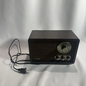 Victrola Willow VRS-2800 Brown Retro Wood Bluetooth FM/AM Radio (Parts Only) - Picture 1 of 2