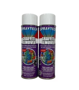 (Pack of 2) SPRAYTECH Graffiti remover Heavy duty commercial grade 16OZ - Picture 1 of 4