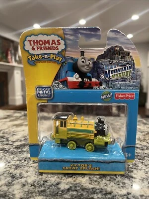 Thomas and Friends Take N Play ¡GREAT SPLASH DE VICTOR! Nuevo en caja 2012 Die Cast 🔥 Nuevo en caja Foto 1 de 4