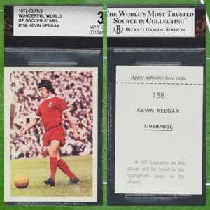 1972 FKS Wonderful World Of Soccer Stars #158 Kevin Keegan - Liverpool BVG 3 - Picture 1 of 3