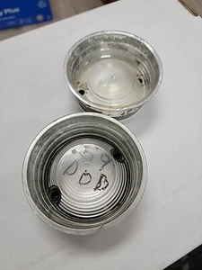 1959 Dodge Coronet Royal Custom Royal USED Parking Turn Signal Lamp Lens PAIR - Picture 1 of 18
