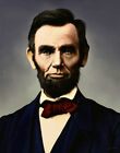 Excellent Oil painting male portrait Abraham Lincoln free shipping hand painted