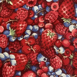 Daisy Kingdom Allover Berries Cotton Quilting Fabric 5 Yards - Picture 1 of 7
