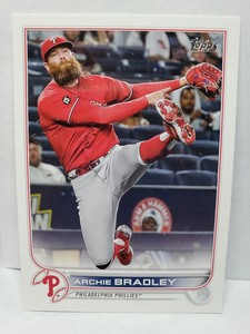 2022 Topps Series 1 Base Archie Bradley Philadelphia Phillies 