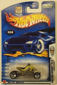 2003 Hot Wheels Lime Green Sand Stinger 4 Wheeler Off Road First Editions 038 - Picture 1 of 7