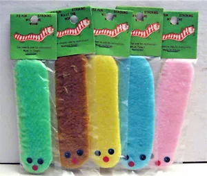 6 Willy The Magic Worm altes Paket Automat Spielzeug alter Ladenbestand - Bild 1 von 1