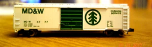 N SCALE MD&W BOX CAR MDW 4777 - Picture 1 of 4