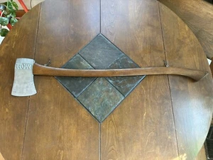 Vintage Woodmen of the World Ceremonial / Parade Axe "WOW" Logo - Bild 1 von 9