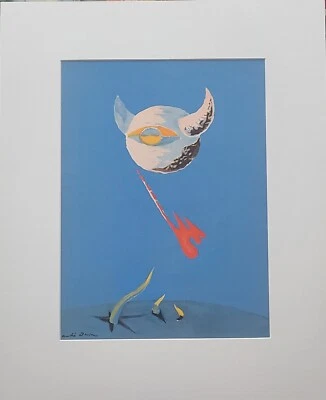 Andre Masson La Luna Litho Verve 1938 RARO SURREALISMO FRANCÉS  Foto 1 de 4