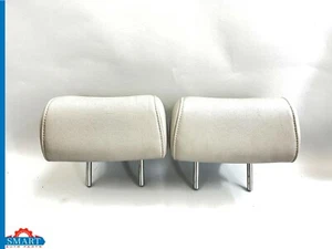 2007 Mazda CX-7 Headrest Head Rest Leather Gray 2nd Row Set Rear Left + Right - Picture 1 of 6