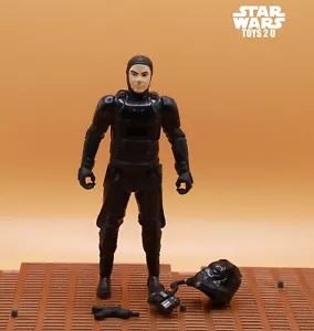 STAR WARS FIGURE 2015 FORCE AWAKENS TIE FIGHTER PILOT REMOVABLE HELMET - Picture 1 of 1