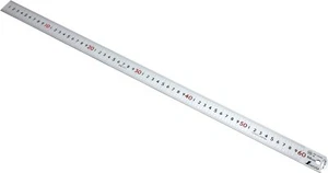 Regla Pick Up Shinwa 13137 Escala Acabado Cromo 60cm - Imagen 1 de 4
