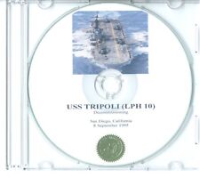 USS Tripoli LPH 10 Decommissioning Program 1995 United States Navy