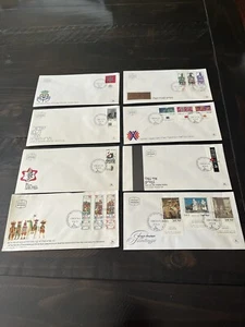 Nice Lot Israel First Day Covers 1975 & 1976 Postage Stamp FDC's - Picture 1 of 9