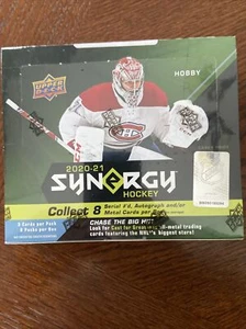 2020/2021 UPPER DECK SYNERGY HOCKEY HOBBY BOX FACTORY SEALED. - Bild 1 von 2
