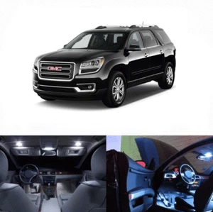 LED White Lights Interior Package Kit For GMC Acadia 2013-2016 (8 pcs) - Bild 1 von 8