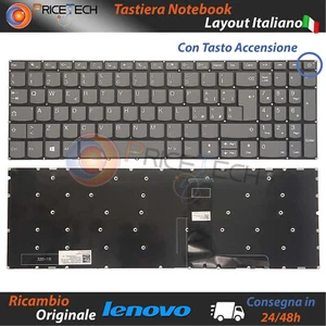 Tastiera layout ITA Keyboard ORIGINALE per LENOVO IdeaPad V15-IWL Series - Foto 1 di 3
