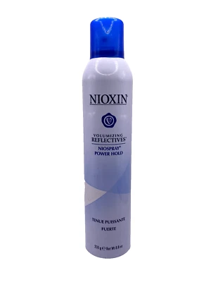 NIOXIN VOLUMIZING REFLECTIVES NIOSPRAY POWER HOLD HAIRSPRAY 8.8 OZ NOS - Изображение 1 из 3