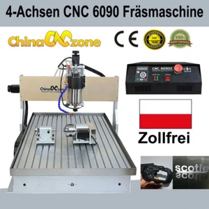 4-Achsen CNC 6090 Fräsmaschine 2.2KW Fräser Mach 3 USB-Schneidgraveur Engraver - Bild 1 von 12