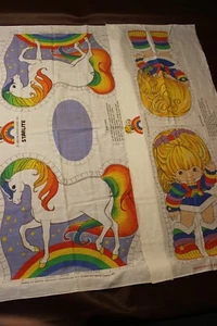 Vintage - Bastelstoff - Nähen - RAINBOW BRIGHT & STARLITE Pony - 1983 - Bild 1 von 5