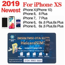 Heicard Perfect Unlock Sim Turbo Card for iPhone 8 7 XS/XS MAX/XR iOS 12 13.2.3