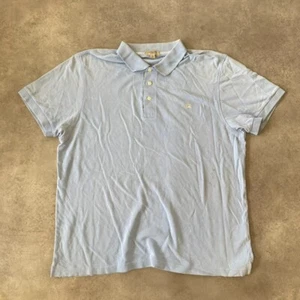Burberry Brit Polo Shirt Kids 2XL Designer Short Sleeve Vintage Top, Blue - Picture 1 of 9
