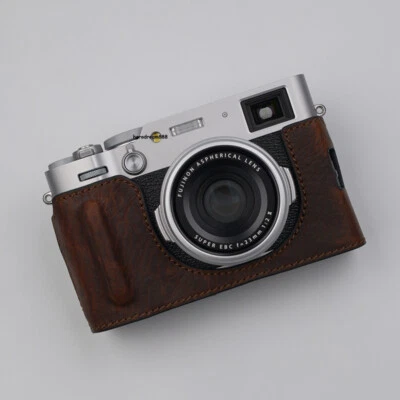 Half Case for Fujifilm X100VI Camera Grip Leather Cover Insert VR Handmade New - Image 1 of 4