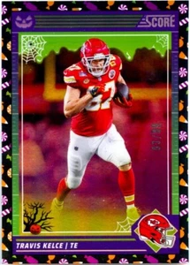 TRAVIS KELCE 2024 PANINI SCORE HALLOWEEN TRICK OR TREAT SP 93/99 CHIEFS - Picture 1 of 2