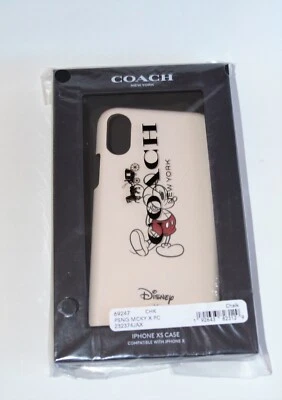 New Coach 69247 Disney Mickey Mouse iPhone Case for X/XS   - Image 1 of 4