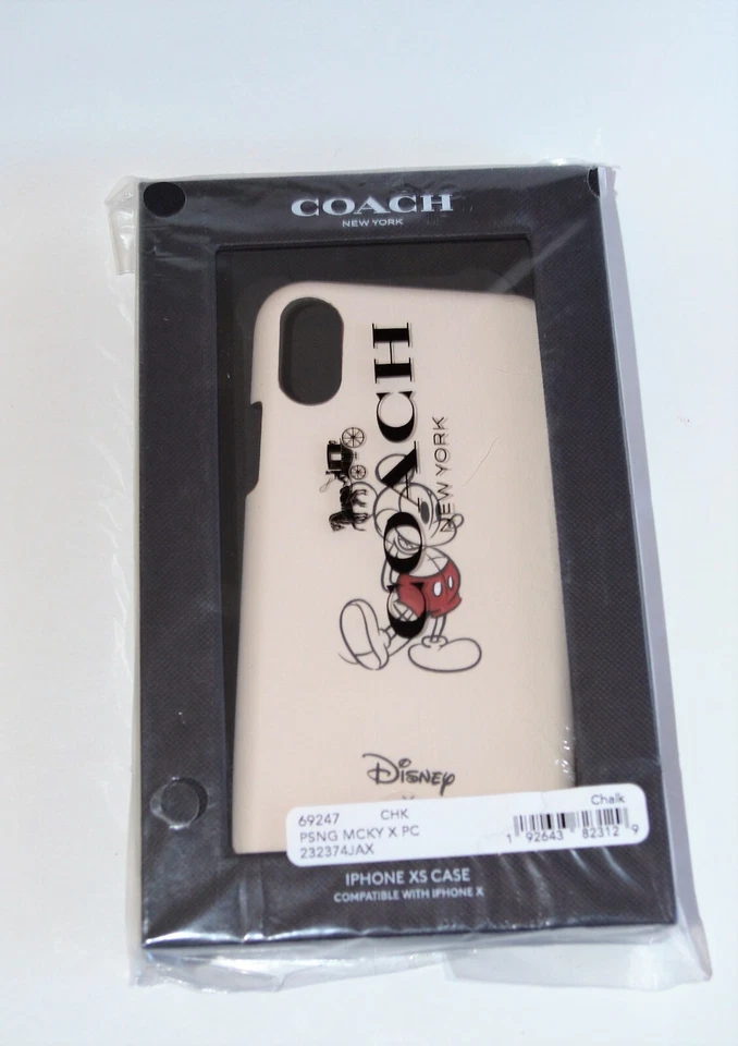 New Coach 69247 Disney Mickey Mouse iPhone Case for X/XS   - Image 1 of 4