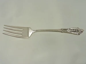 ROSE POINT 1934 SALAD OR DESSERT FORK BY WALLACE STERLING - Picture 1 of 1