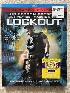 Lockout BLU RAY with Slipcover Movie Good Condition - Imagen 1 de 5