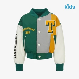 THE NORTH FACE KIDS STADIUM BOMBER JACKET JUNGLE_GREEN NJ3NR56T Outdoor - Picture 1 of 11