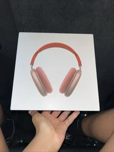 Apple AirPods Max Wireless Bluetooth Over-Ear Headphones Pink/Red - Photo 1 sur 5
