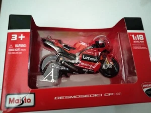 Maisto 1/18 Ducatti Desmosedici GP 2021 - Imagen 1 de 5