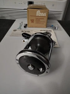 VINTAGE ( PENN ) SUPER JIGMASTER 505-HS = HIGH SPEED ( NOS ) SEE PHOTOS - Picture 1 of 16