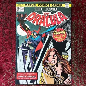 The Tomb of Dracula #26 by Marv Wolfman + Gene Colan 1974 Marvel Comics XLNT CND - Picture 1 of 23