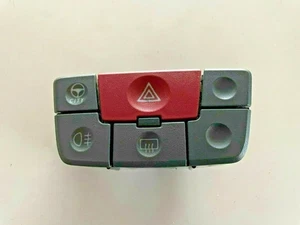 735357113 BEDIENTEIL SCHALTER MITTELTASTER ARMATURENBRETT FIAT PANDA 169 201 - Bild 1 von 4