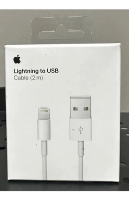 Cable Apple Lightning a USB 2m/6ft Auténtico iPhone MD819ZM/A Foto 1 de 4