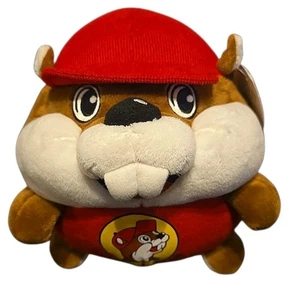 Buc-ees Buckees Plush Beaver Round Stuffed Animal Plush Beaver 8" Collectible - Picture 1 of 12