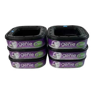 Bolsas de recarga Litter Genie paquete de 6 recargas estándar de 14 pies hasta 8 semanas cada una - Imagen 1 de 4