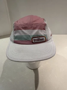 Fractel Hat Cap Trail fest Mammoth Pink White Running Performance - Picture 1 of 7