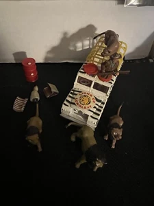 Vintage 60s CORGI: Lions of Longleat - Gift Set - See Desc. - Picture 1 of 7