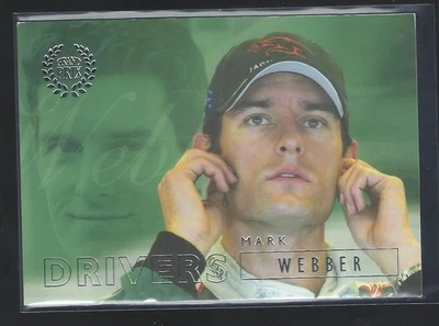 RARE FUTERA 2005 GRAND PRIX - MARK WEBBER - DRIVERS CARD - EX - Image 1 of 2