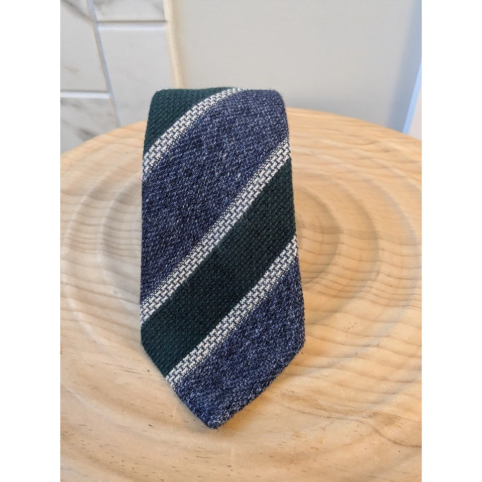 Corbata a rayas SuitSupply para hombre mezcla de seda/lino/lana/algodón 60,5 x 3,25 Foto 1 de 4