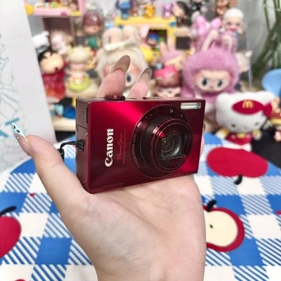Canon PowerShot ELPH 520 HS/ IXUS 500 HS/ IXY 3 Digital Camera 10.1MP 12x Red - Image 1 of 4