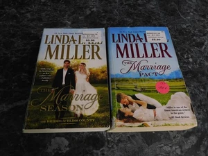 Linda Lael Miller lot of 2 Brides of Bliss County Romance Paperbacks - Imagen 1 de 1